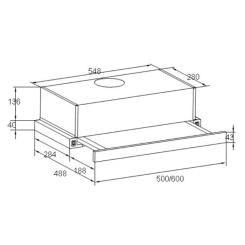 Вытяжка кухонная Liberty Slide 265 AV Фото 1