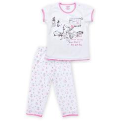 Пижама детская Aziz з дівчинкою і котиками Фото