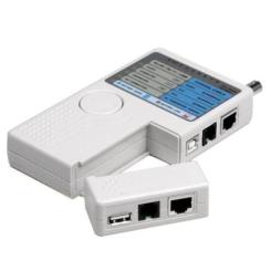 Тестер кабельный Eserver RJ-45, RJ-12, BNC, USB Фото 1