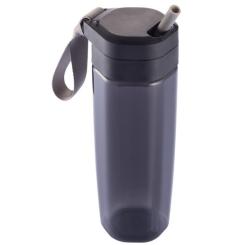 Бутылка для воды XD Modo с трубочкой черная Фото