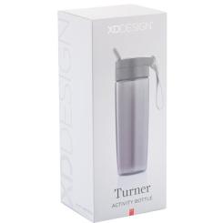 Бутылка для воды XD Modo с трубочкой черная Фото 6