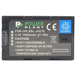Аккумулятор к фото/видео PowerPlant JVC SSL-JVC70, 7800mAh Фото 1