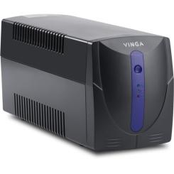 Источник бесперебойного питания Vinga LED 1500VA plastic case Фото 1