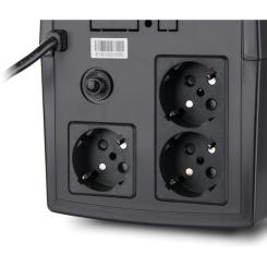 Источник бесперебойного питания Vinga LED 1500VA plastic case Фото 4