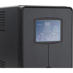 Источник бесперебойного питания Vinga LCD 1200VA metal case Фото 2