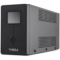 Источник бесперебойного питания Vinga LCD 1200VA metal case Фото 5