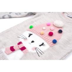 Кофта детская Breeze с котиком в шапочке Фото 3