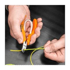 Кусачки Neo Tools боковые прецесизионные, 110 мм Фото 2