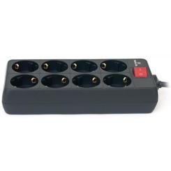 Сетевой фильтр питания REAL-EL REAL-EL RS-8 PROTECT, 1.8m, black Фото 4