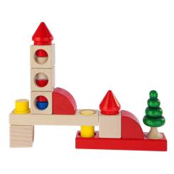 Конструктор Nic cubio деревянный 20 эл. Фото 5