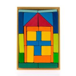 Конструктор Nic деревянный Дом Фото