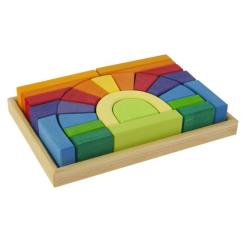 Конструктор Nic деревянный Мост Фото 1