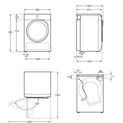 Сушильная машина Electrolux EW6CR428W Фото 5