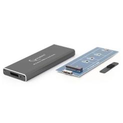 Карман внешний Gembird M.2 (NGFF), USB3.0, черный Фото 2