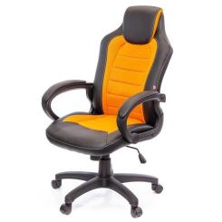 Кресло игровое Аклас Астон W PL TILT Помаранчеве Фото