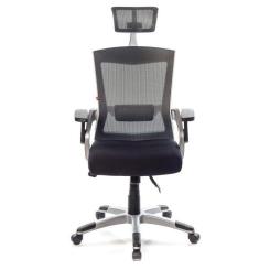 Офисное кресло Аклас Прима PL HR ANF Серое Фото 1