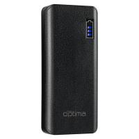 Батарея универсальная Optima OPB-10-1 10000mAh Black Фото