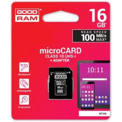 Карта памяти Goodram 16GB microSDHC Class 10 Фото 4