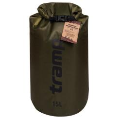 Гермомешок Tramp PVC Diamond Rip-Stop 15 л Olive Фото