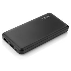 Батарея универсальная Vinga 10000 mAh black Фото 1