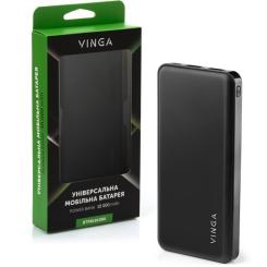Батарея универсальная Vinga 10000 mAh black Фото 5