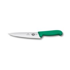 Кухонный нож Victorinox Fibrox разделочный 19 см, зеленый Фото