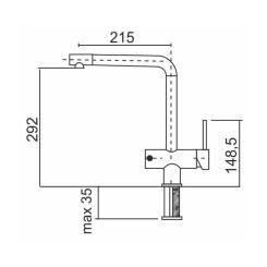 Смеситель Interline Mix new Black Фото 1