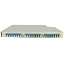 Патч-панель Crosver оптическая 1U с кассетой в сборе Фото