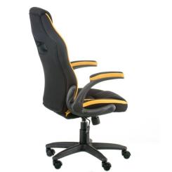 Кресло игровое Special4You Prime black/yellow Фото 5