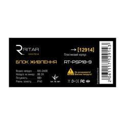 Блок питания для систем видеонаблюдения Ritar RTPSP18-9 Фото 1