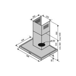 Вытяжка кухонная Ventolux ITALIA 60 BG (1000) TC MM Фото 4