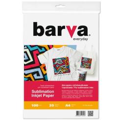 Фотобумага Barva A4 Everyday Sublimation 100 г, 20л Фото