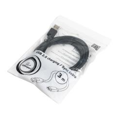 Дата кабель Cablexpert USB 2.0 AM to Lightning 3.0m Фото 1