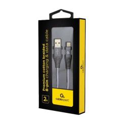 Дата кабель Cablexpert USB 2.0 AM to Lightning 2.0m Фото 1