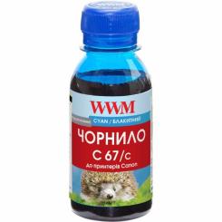 Чернила WWM Canon PFI–107 100г Cyan PFI–107С Фото