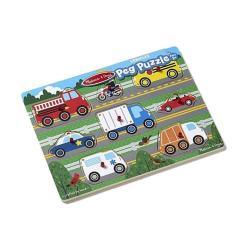 Развивающая игрушка Melissa&Doug Пазл Угадай машинку Фото 1