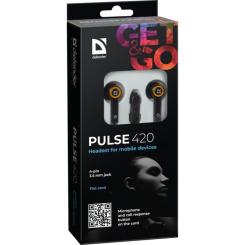 Наушники Defender Pulse 420 Orange Фото 4