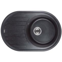 Мойка кухонная Ventolux EMILIA (SPACE BLACK) Фото