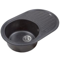 Мойка кухонная Ventolux EMILIA (SPACE BLACK) Фото 1