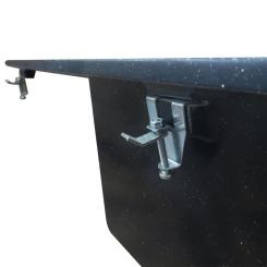 Мойка кухонная Ventolux EMILIA (SPACE BLACK) Фото 6