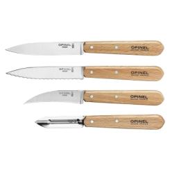 Набор ножей Opinel Les Essentiels Olive 4шт Фото 1