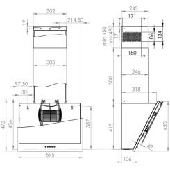 Вытяжка кухонная Gorenje WHI6SYB Фото 4