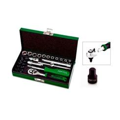 Набор инструментов Toptul автомобільний 1/4" 27од. Фото 1