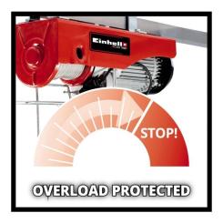 Лебедка Einhell тельфер TC-EH 1000 Фото 4