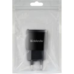 Зарядное устройство Defender EPA-13 black, 2xUSB, 5V/2.1A, package Фото 2