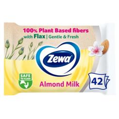 Туалетная бумага Zewa Almond Milk 42 шт Фото