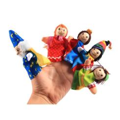 Игровой набор Goki Лялька для пальчикового театру Клоун Фото 4
