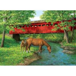 Пазл Eurographics Мост в лесу. Персис Вейрс, 1000 элементов Фото 1