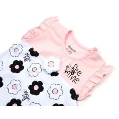 Боди детское Miniworld с цветочками Фото 2