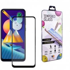 Стекло защитное Drobak Samsung Galaxy M11 (Black) Фото